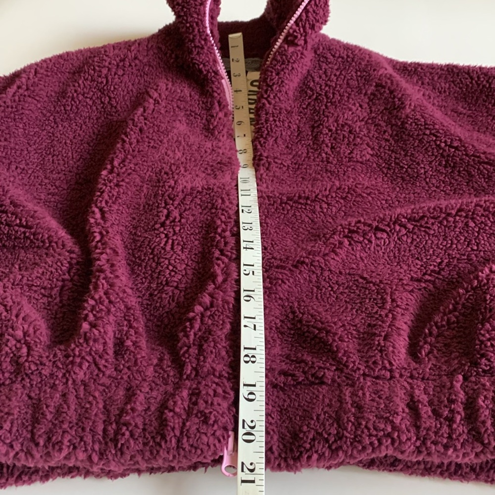NWT Kimchi Blue UO Snow Bunny Piled Fleece Zip-Up Sherpa Jacket XS - Picture 6 of 10